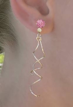 Dangle With Ear Stud - Front