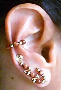 Ear Sweep with Ear Cuff